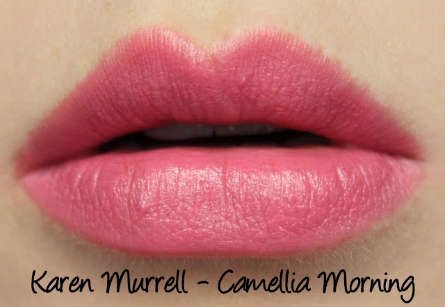 Karen Murrell Christmas Gift Set - Camellia Morning Swatches & Review