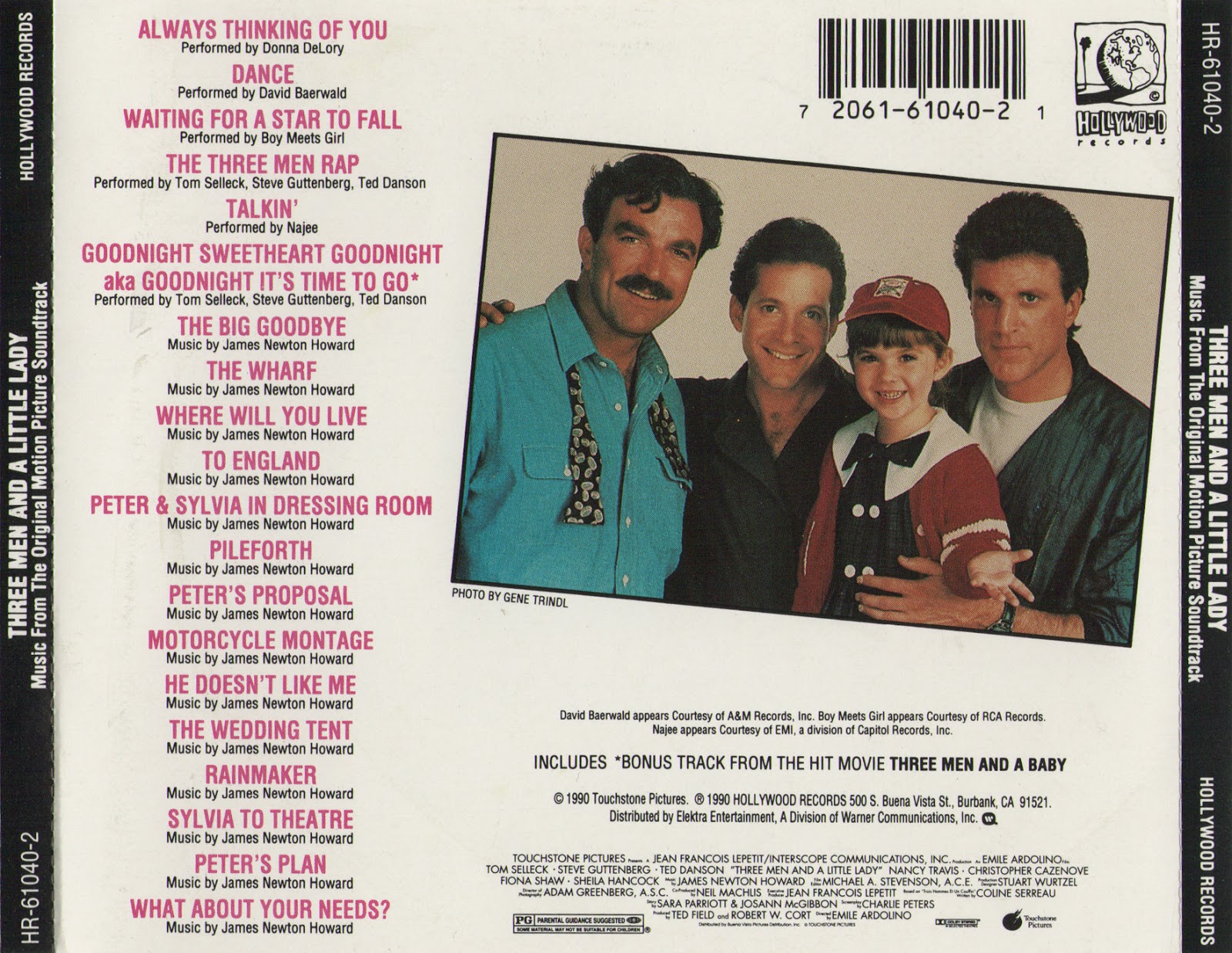 Three Men And A Little Lady Soundtrack Soundtrack Covers: Three Men and a Little Lady (James Newton Howard)