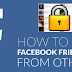 How to Hide Friend List In Facebook On Mobile | Update