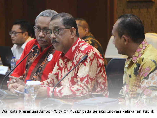 Richard Louhenapessy Presentasi Ambon 'City Of Music' pada Seleksi Inovasi Pelayanan Publik Richard Louhenapessy Presentasi Ambon 'City Of Music' pada Seleksi Inovasi Pelayanan Publik