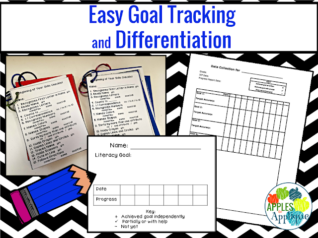 Easy Goal Tracking and Differentiation | Apples to Applique