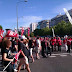 Comienza la Gran Marcha a Madrid. Primeras fotos de la marea roja