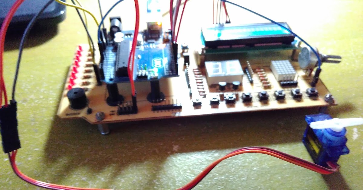 Project V 23. Motor Servo Speed Control using Potensio Meter (Arduino Based) basic arduino