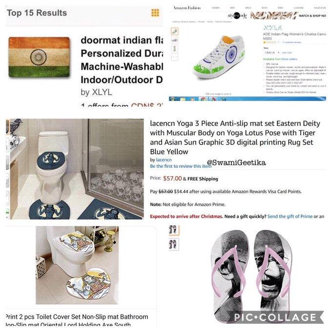 FIR against Amazon for selling toilet seat covers with Hindu gods' images