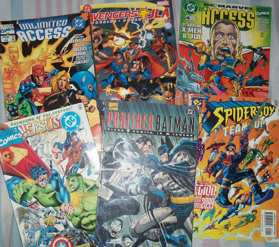 dc marvel crossover series dc marvel crossover series