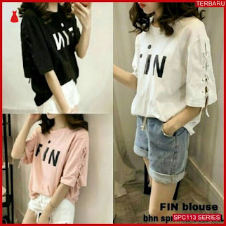SPC113F44 Fin Blouse Spndek Bhn Atasan Wanita | BMGShop