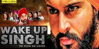 Poster Of Wake Up Singh 2016 Punjabi 350MB HDRip 480p Watch Online Free Download Worldfree4u
