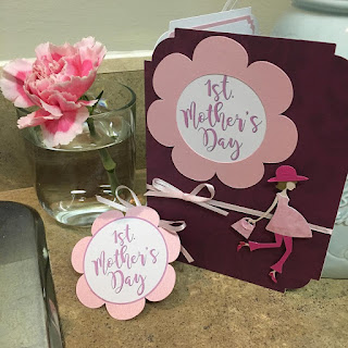 First Mother's Day Card and Pendant, designed by Grace Baxter First Mother's Day Card and Pendant, designed by Grace Baxter