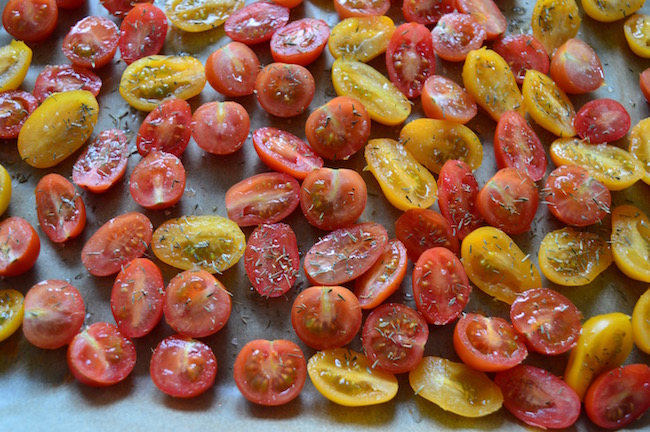 puolikuivatut tomaatit