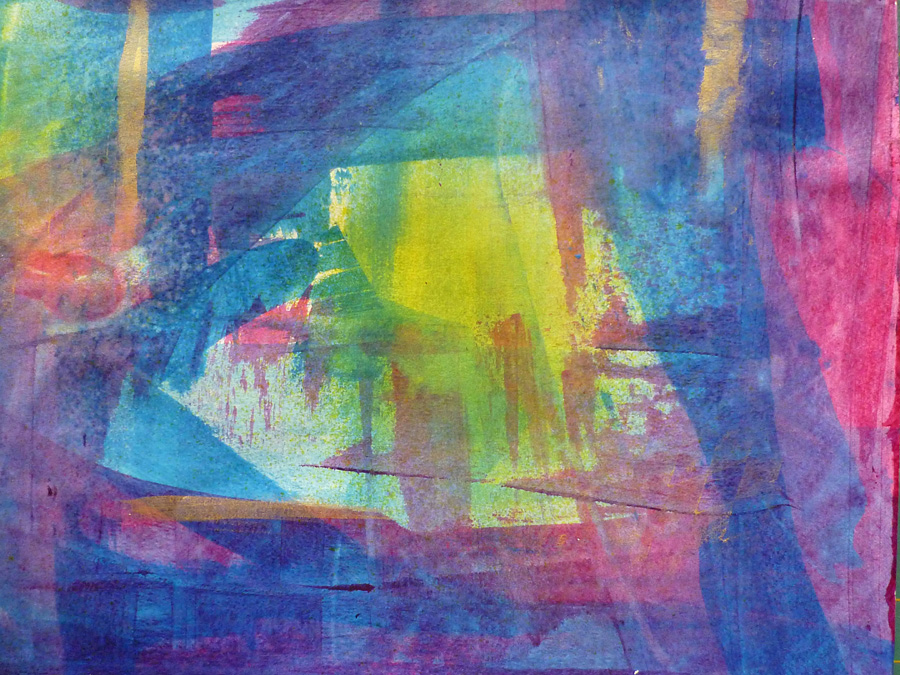 Frieda Oxenham Painted Paper