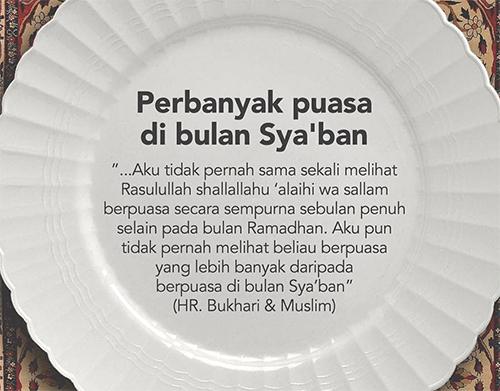 Hukum Puasa Sya'ban Hukum Puasa Nisfu Bulan Sya'ban