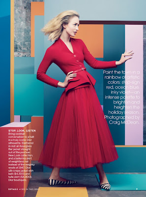 Raquel Zimmerman in Vogue US December 2012 by Craig McDean