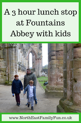 A 3 hour lunch stop at Fountains Abbey with kids