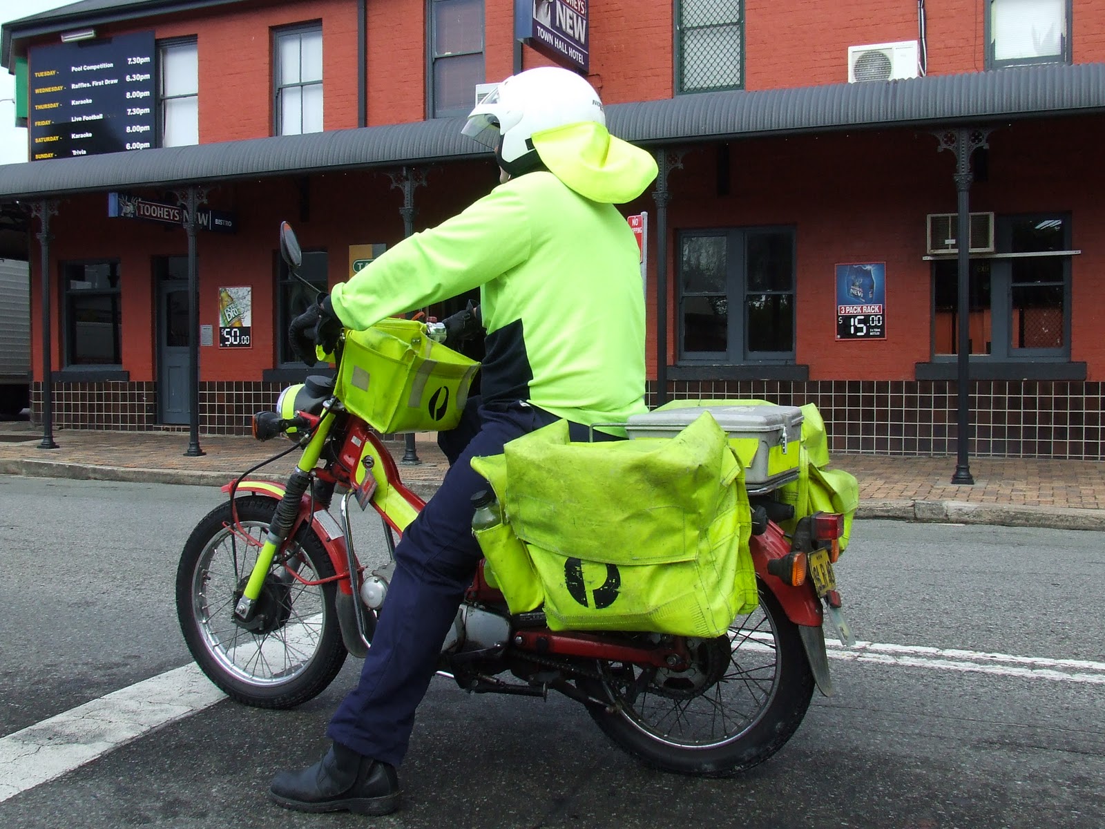 The Abramowitzes Down Under The Postman Drives a Motorcycle