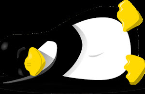 Linux penguin.