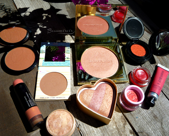 My 10 favorite blushes and bronzers for summer!