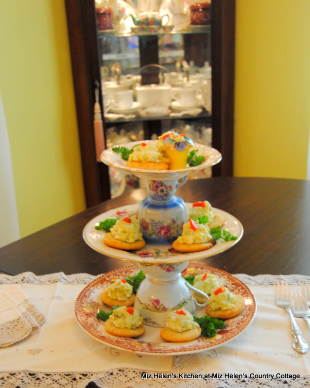 Egg Salad Tea Sandwich