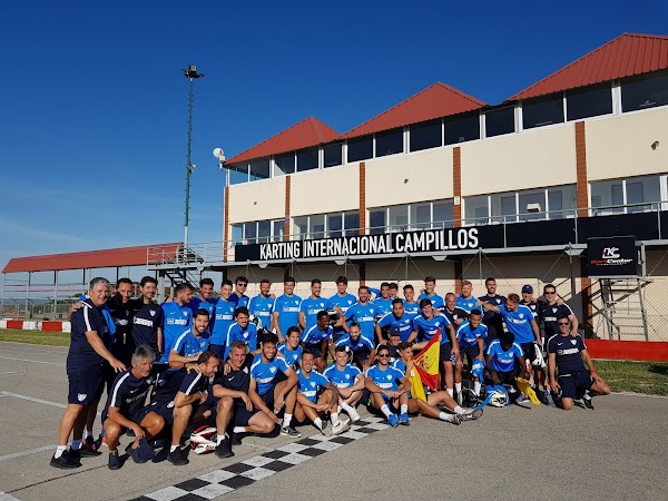 Málaga CF: Jornada de convivencia en el karting de Campillos