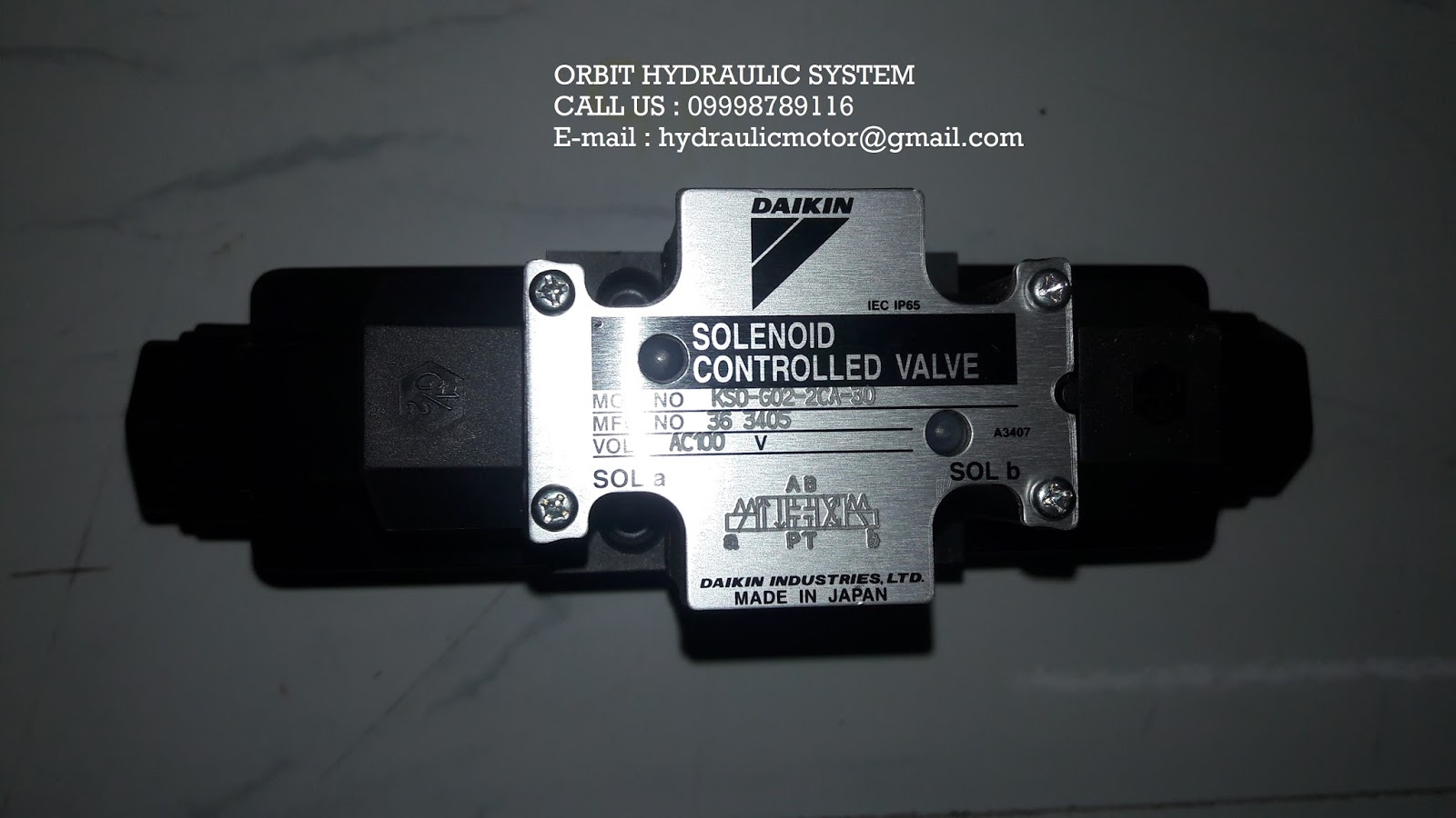 Daikin Hydraulic Valves Manufacturers Suppliers in Ahmedabad Mumbai