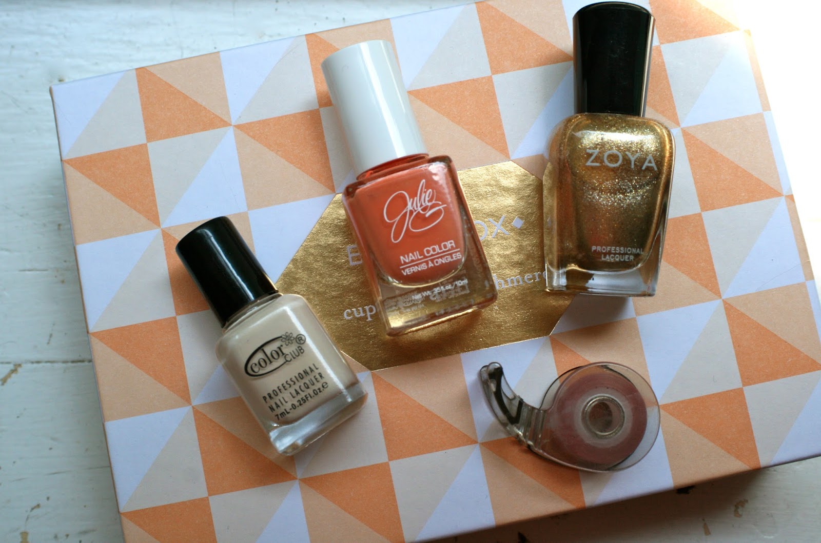evlady Birchbox Nail Art Cupcakes & Cashmere