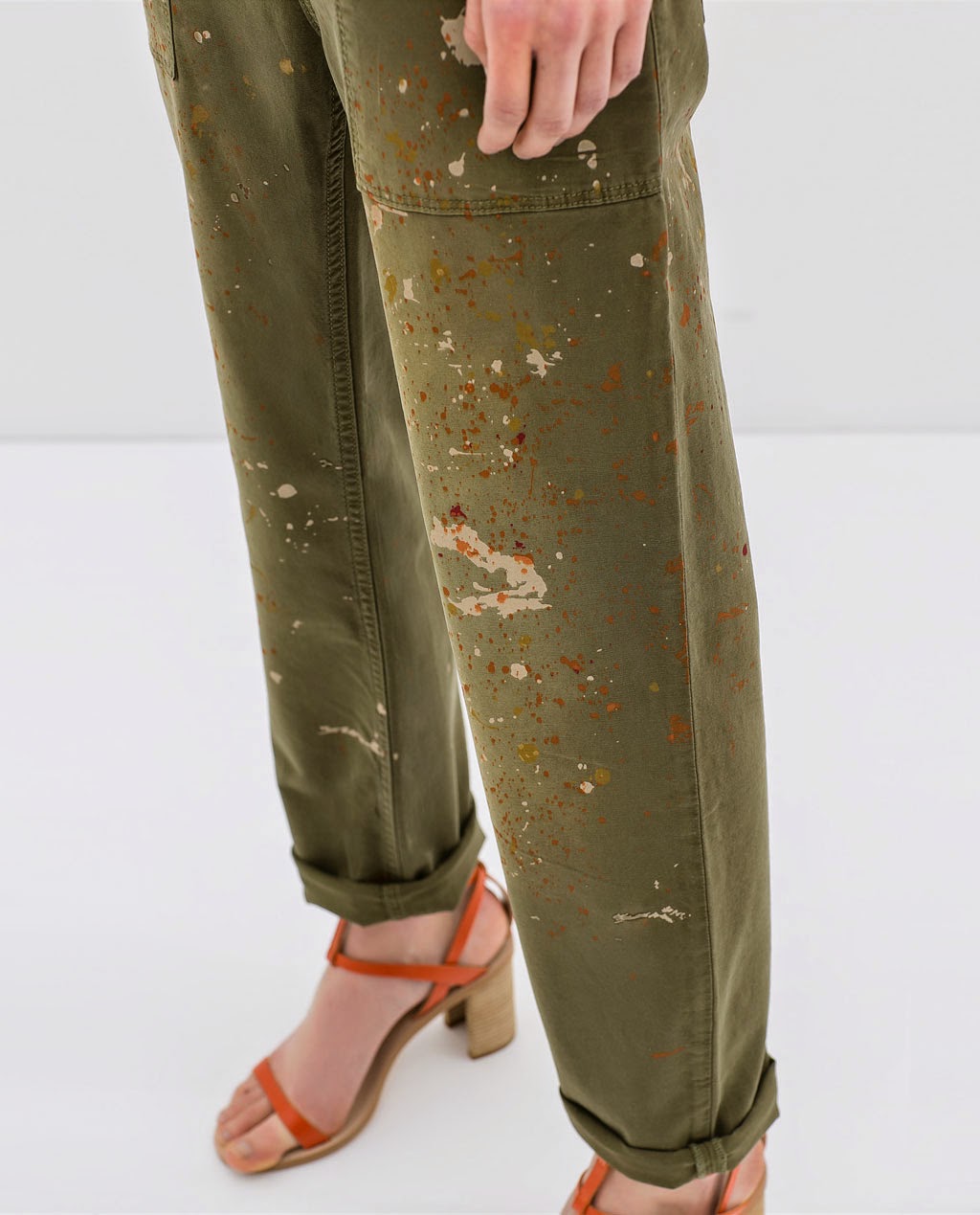 AutenticoHome Paint splattered pants.......