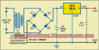 Power-on Reminder with LED Lamp Circuit Diagram | Super Circuit Diagram