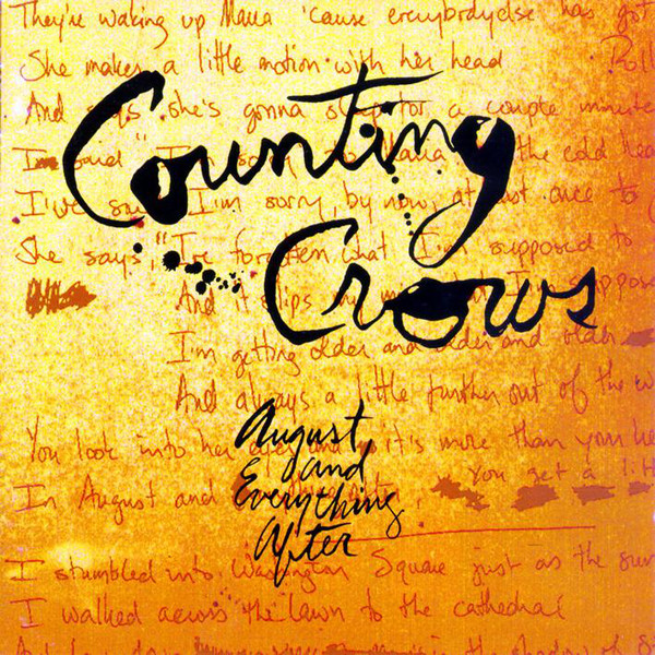 Music download blogspot 80s 90s COUNTING CROWS AUGUST AND EVERYTHING