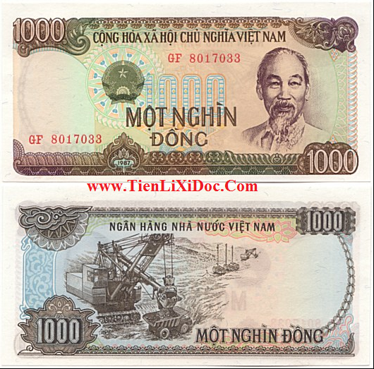 1.000 đồng Việt Nam 1987