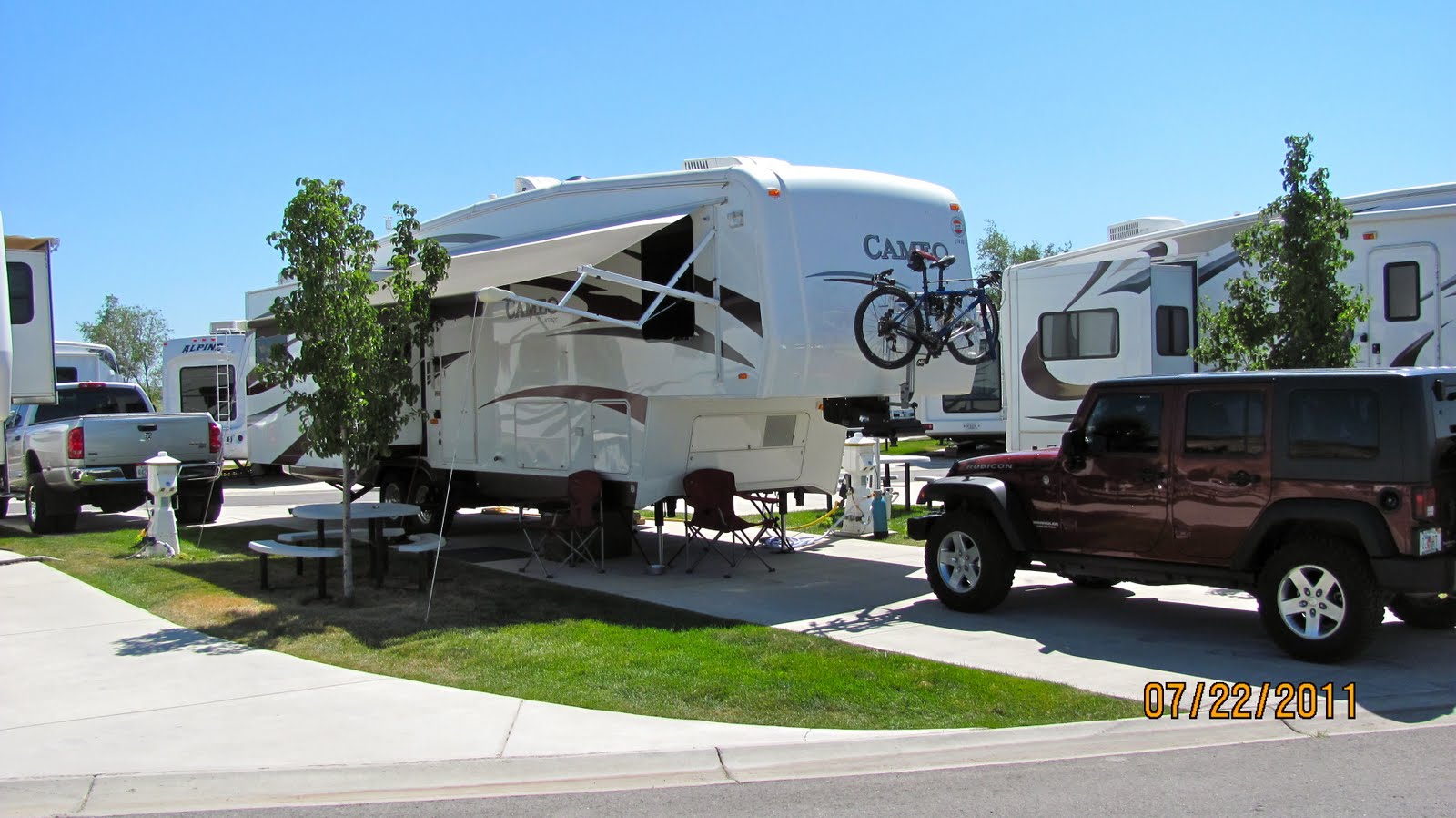 America by RV Travel Day to North Salt Lake City and Pony Express RV