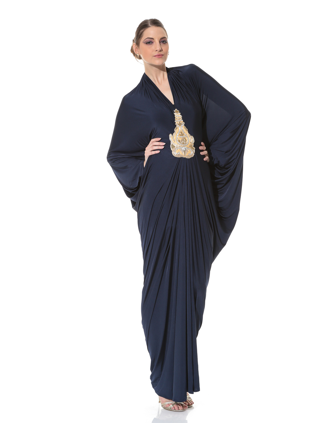 Jalabiya Designs 2013 Arabic Kaftan Dresses Collection for Girls