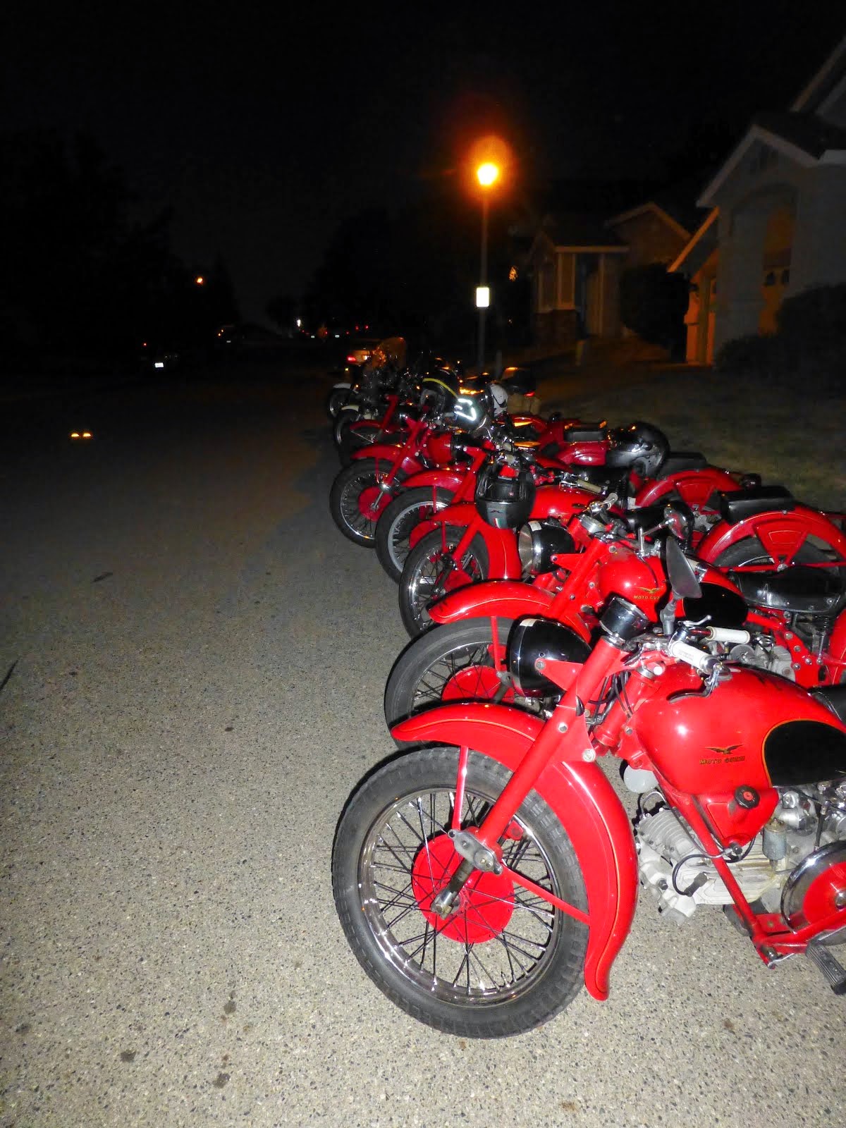 Vintage Moto Guzzi Tour d' California