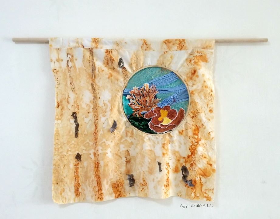 Upcycled Art Installation - Ocean