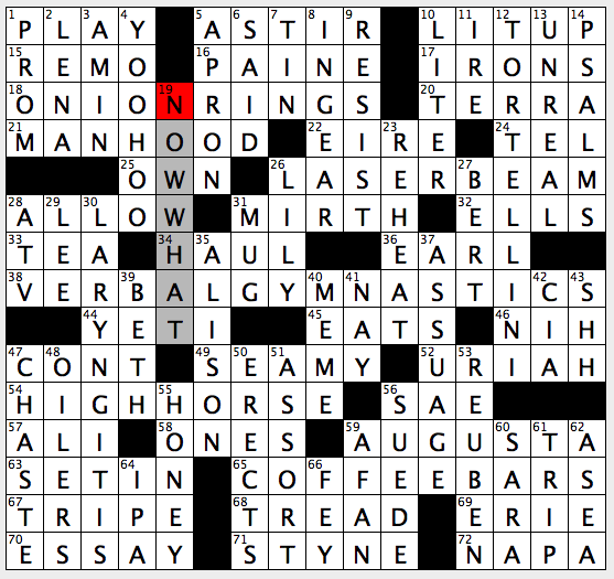 Rex Parker Does the NYT Crossword Puzzle: Super-hoppy craft brew