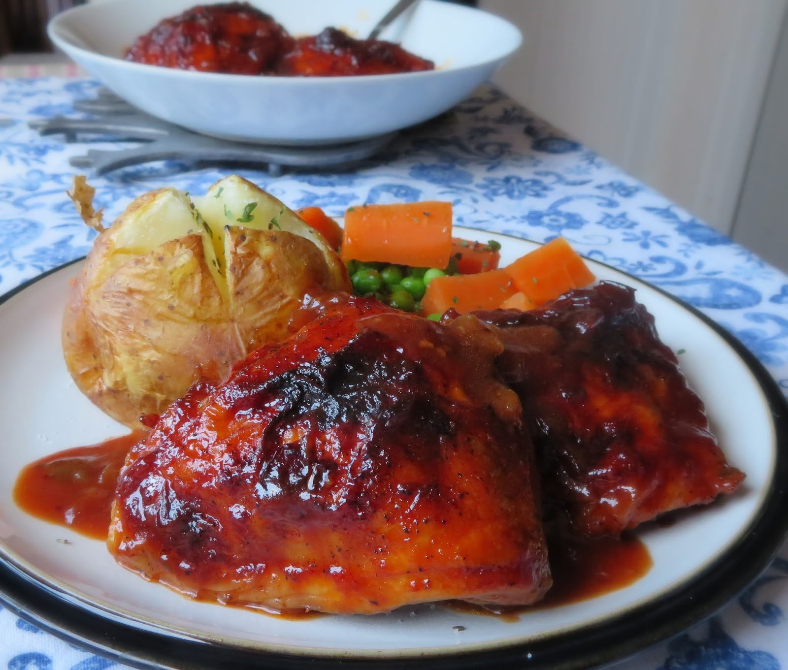 Cranberry Baked Chicken | The English Kitchen