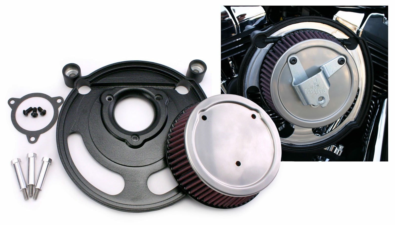 VTwin News New Zipper’s High Flow Air Cleaner for 2014 Rushmore