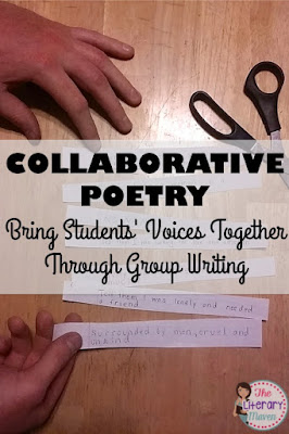 Incorporate opportunities for collaborative writing in your classroom by using collaborative poetry. Students will first write individually from a character's perspective and then work together as a group to create a communal piece of writing.