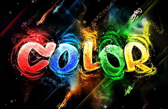 Color typography