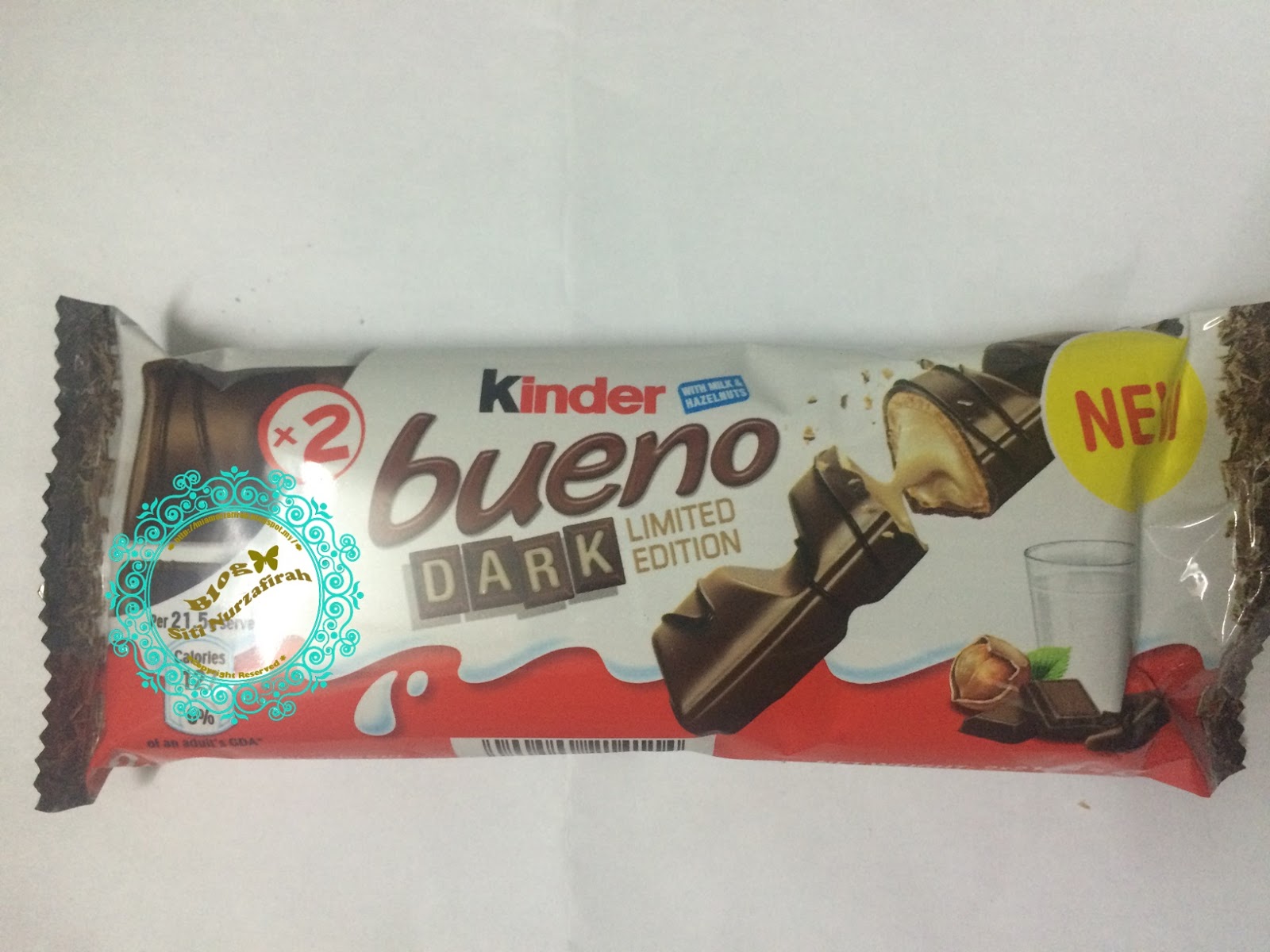 REVIEW KINDER BUENO DARK , LIMITED EDITION Miamorzafirah