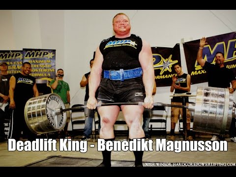 Benedikt Magnusson 1015 lbs (461.4 kg) Deadlift. StrengthFighter.com Benedikt Magnusson 1015 lbs (461.4 kg) Deadlift. StrengthFighter.com