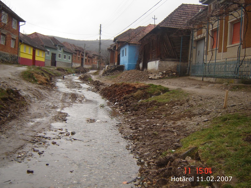 Hotarel, Bihor, Romania 11 februarie 2007. Hotarel, Bihor, Romania 11.02.2007 ; satul Hotarel comuna Lunca judetul Bihor Romania
