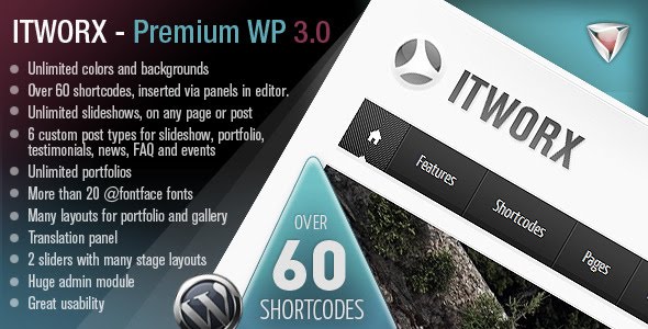 Itworx Wordpress Theme Free Download by ThemeForest.