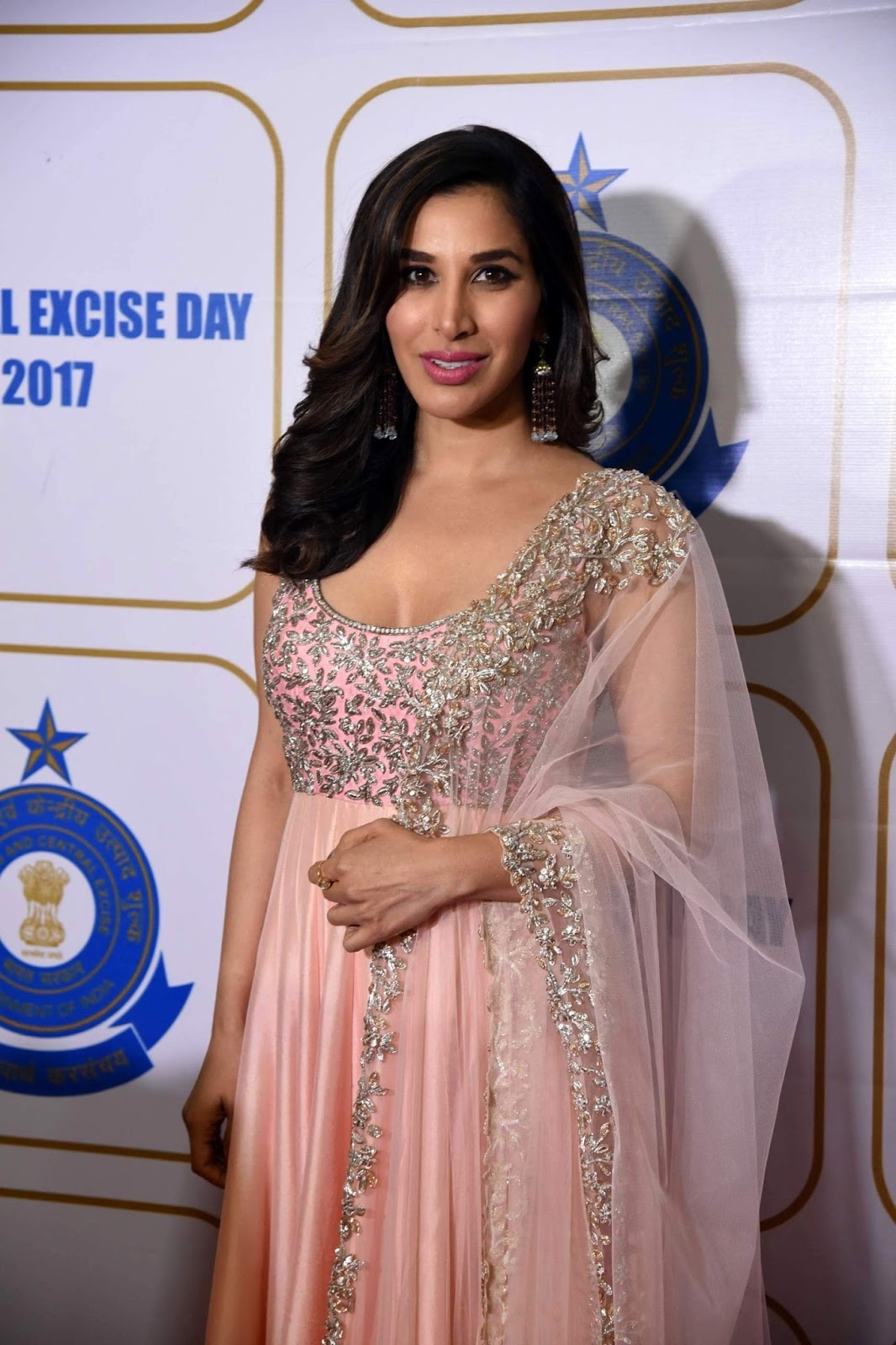 Sophie Choudry Showcasing Her Sexy Curves At The Annual Central Excise Day Celebration in Mumbai
