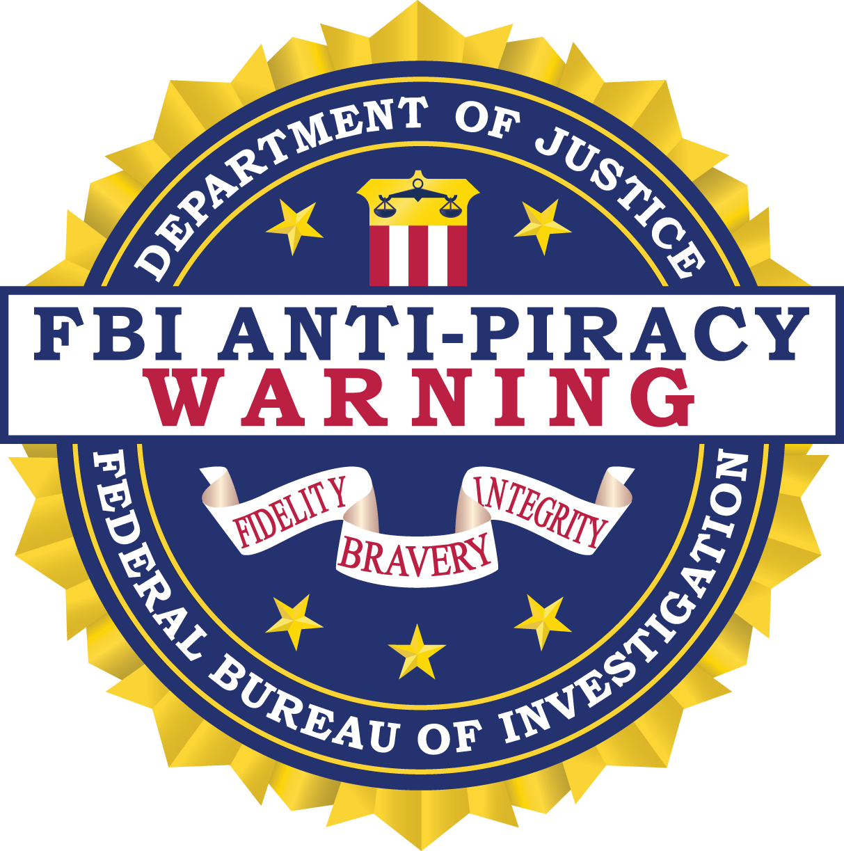 FBI Anti- Piracy Warning