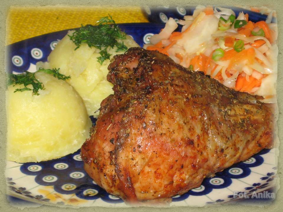 Domowa Kuchnia Aniki Pieczone Udko Z Indyka