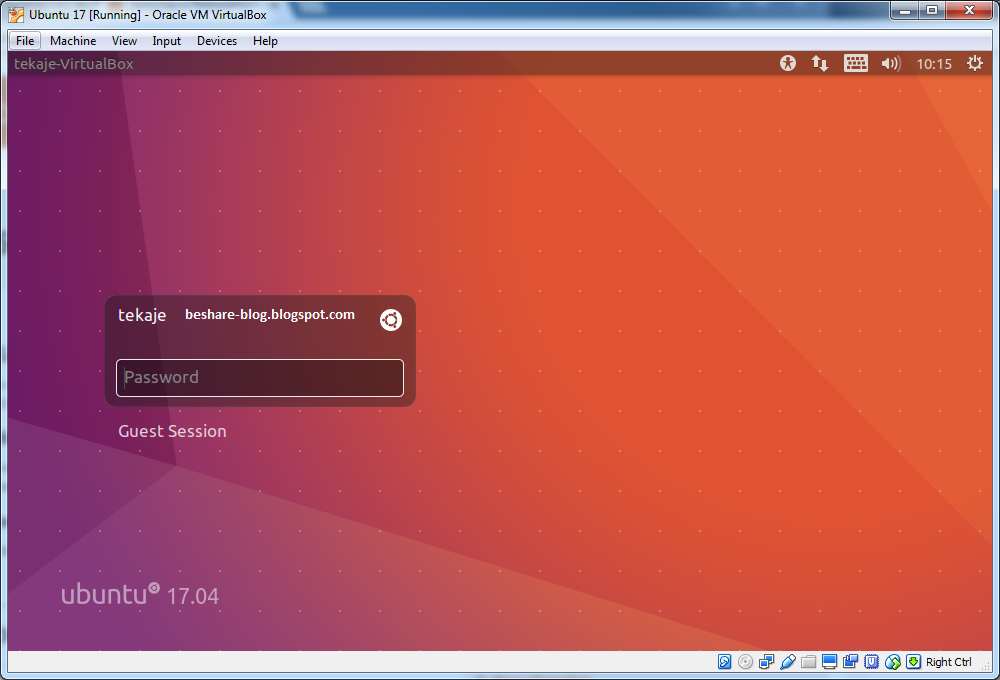 Linux забыли пароль. Убунту 17.04. Скрин установки Ubuntu на VIRTUALBOX. E17 Ubuntu. Как сделать полный экран Ubuntu VIRTUALBOX.
