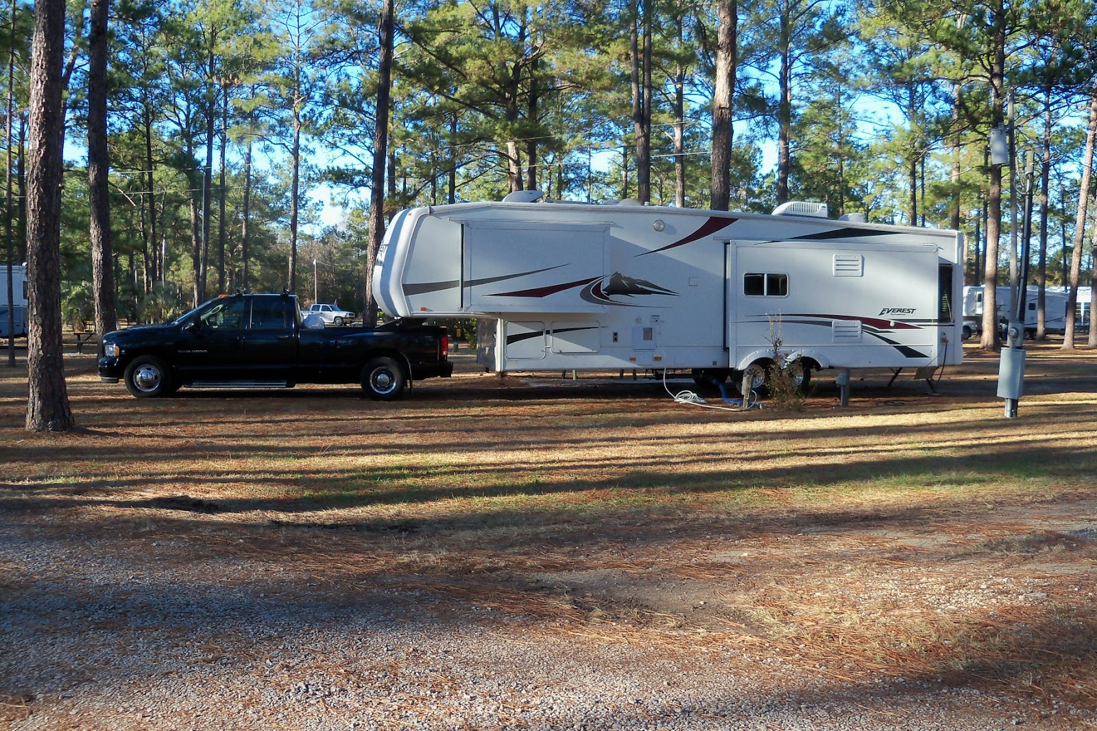 Stories about our RV parking places New Green Acers RV Park