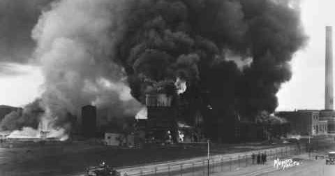 denver fire journal western fire history parco 1927 sinclair oil refinery
