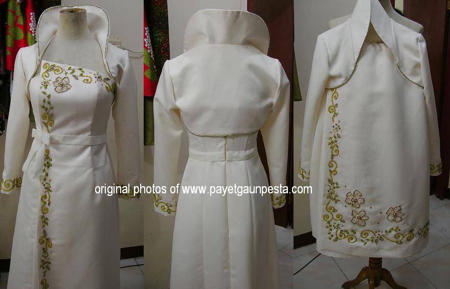 kebaya akad modern 