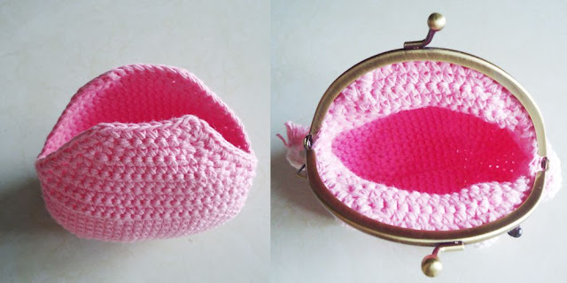 Piggy Coin Purse Free Crochet Pattern