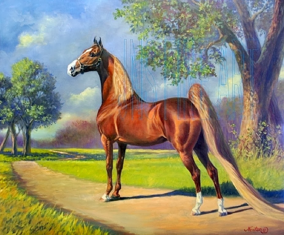 Imágenes Arte Pinturas: Pinturas Realistas y Surrealistas de Caballos